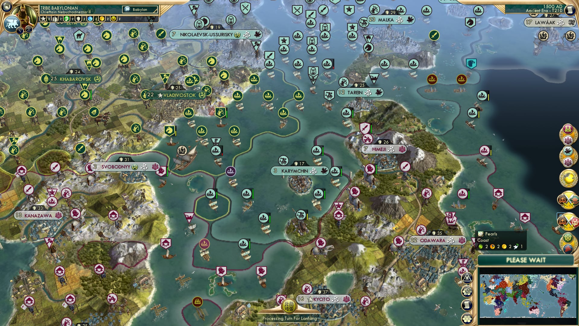 CBR In-Game Screenshot of The Once-Again Sea of Japan