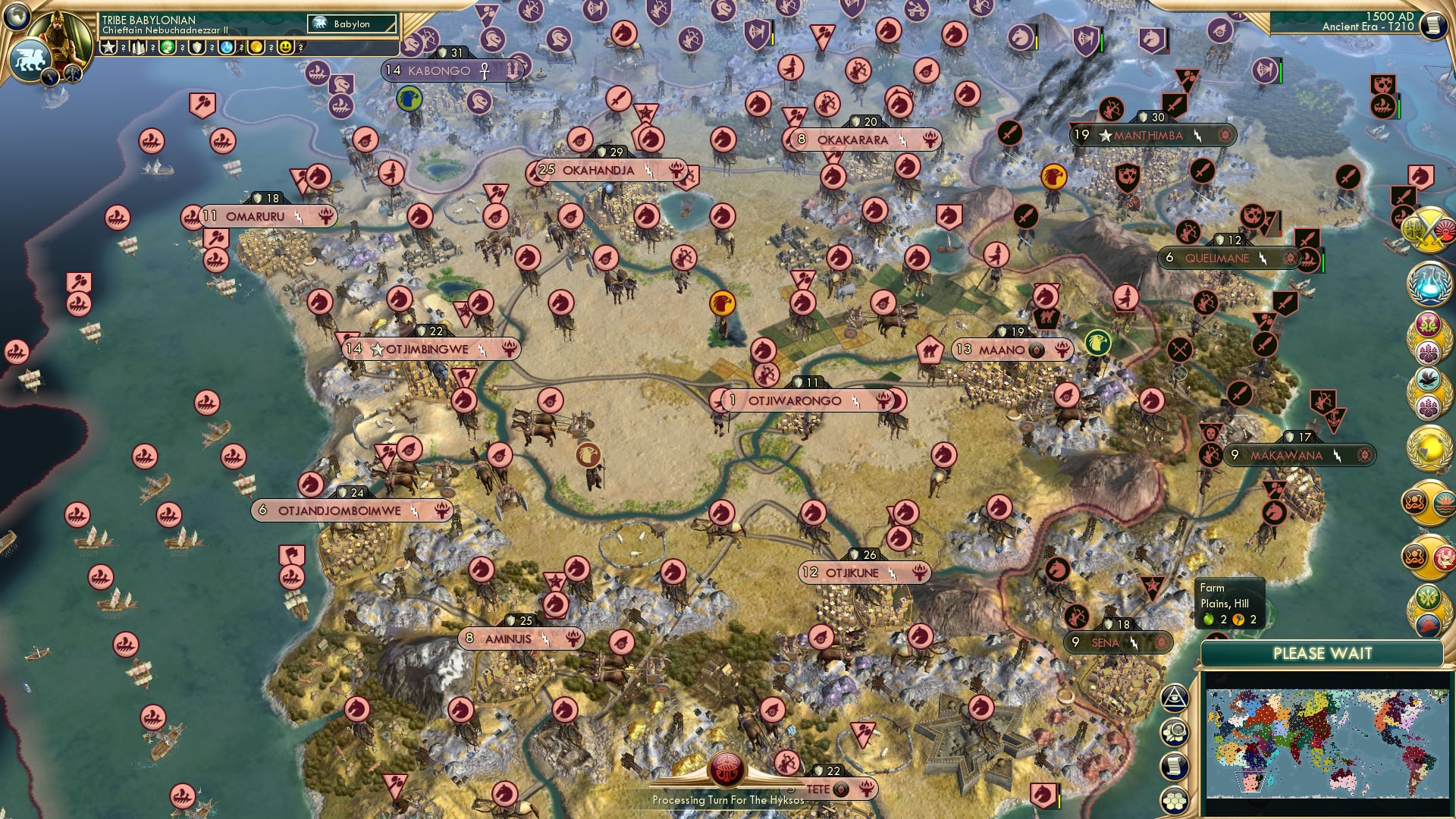 CBR In-Game Screenshot of Insettling will continue until morale improves