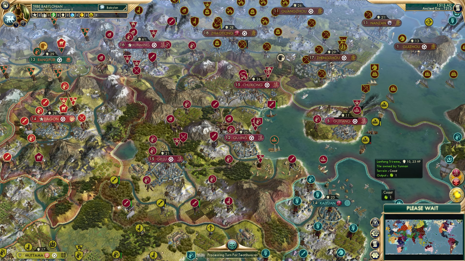 CBR In-Game Screenshot of A view of Yunnan