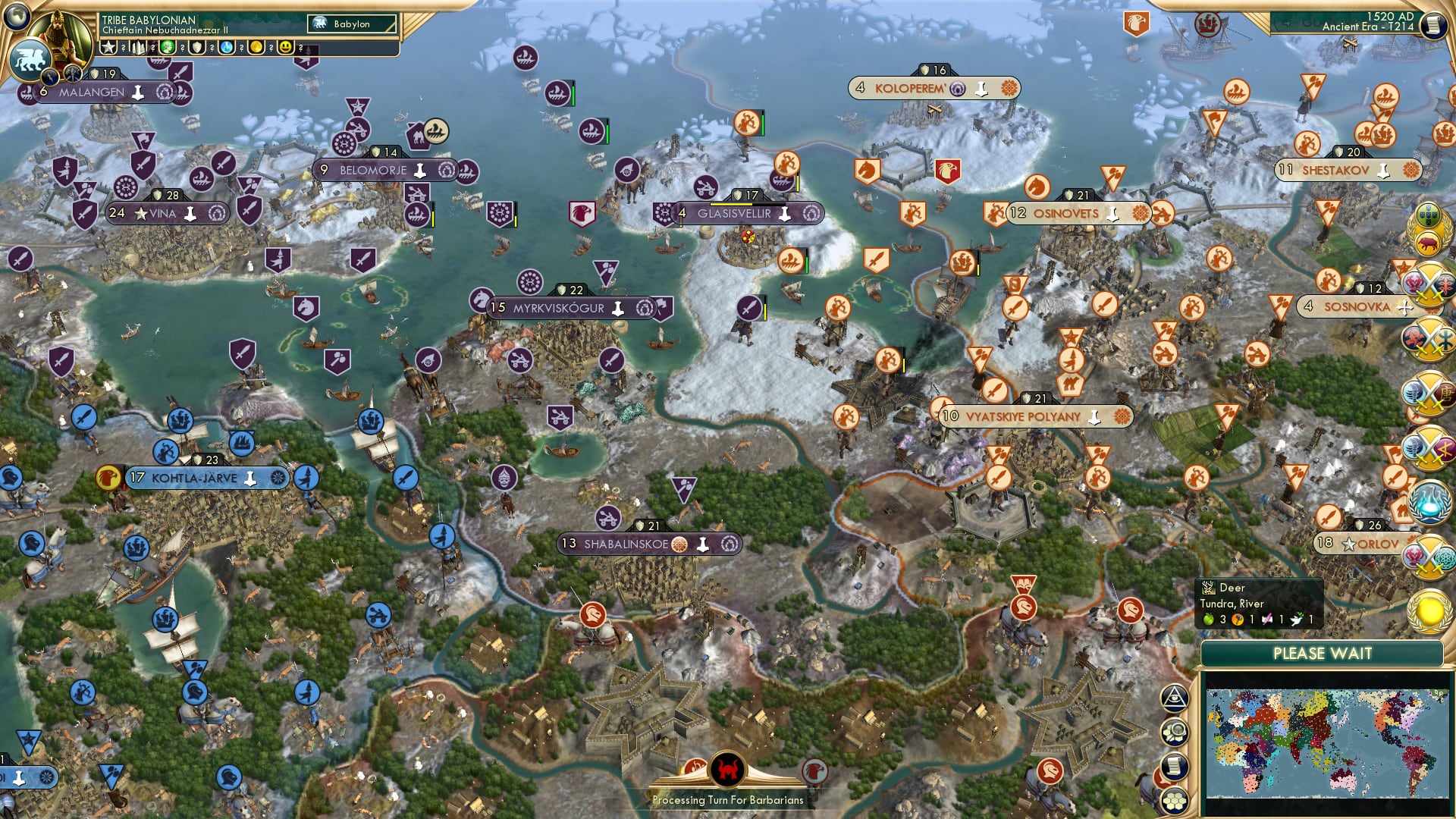 CBR In-Game Screenshot of And so the balance shifts