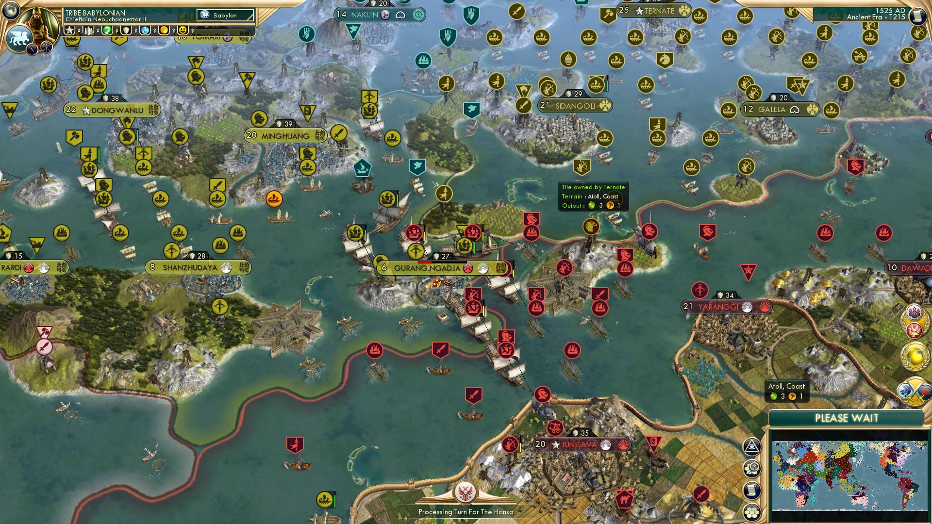 CBR In-Game Screenshot of The Battle of Bali
