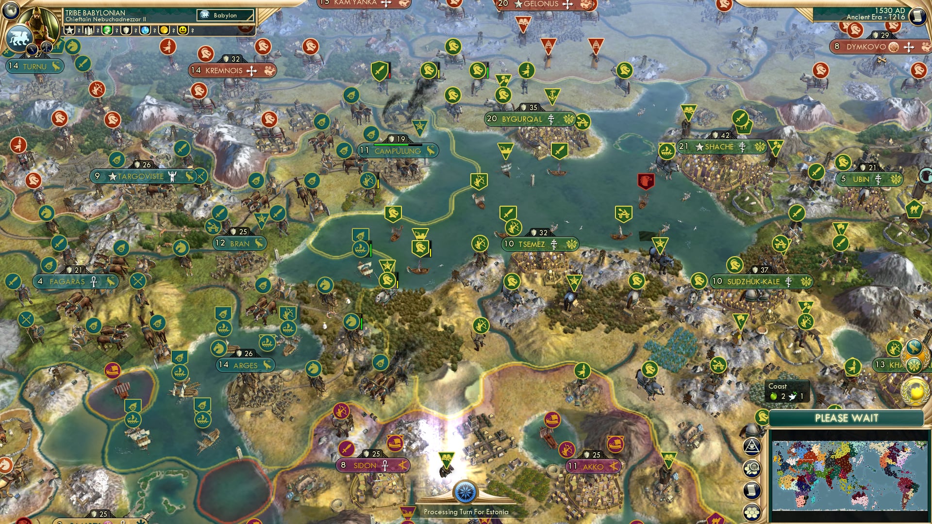 CBR In-Game Screenshot of The Black Peace