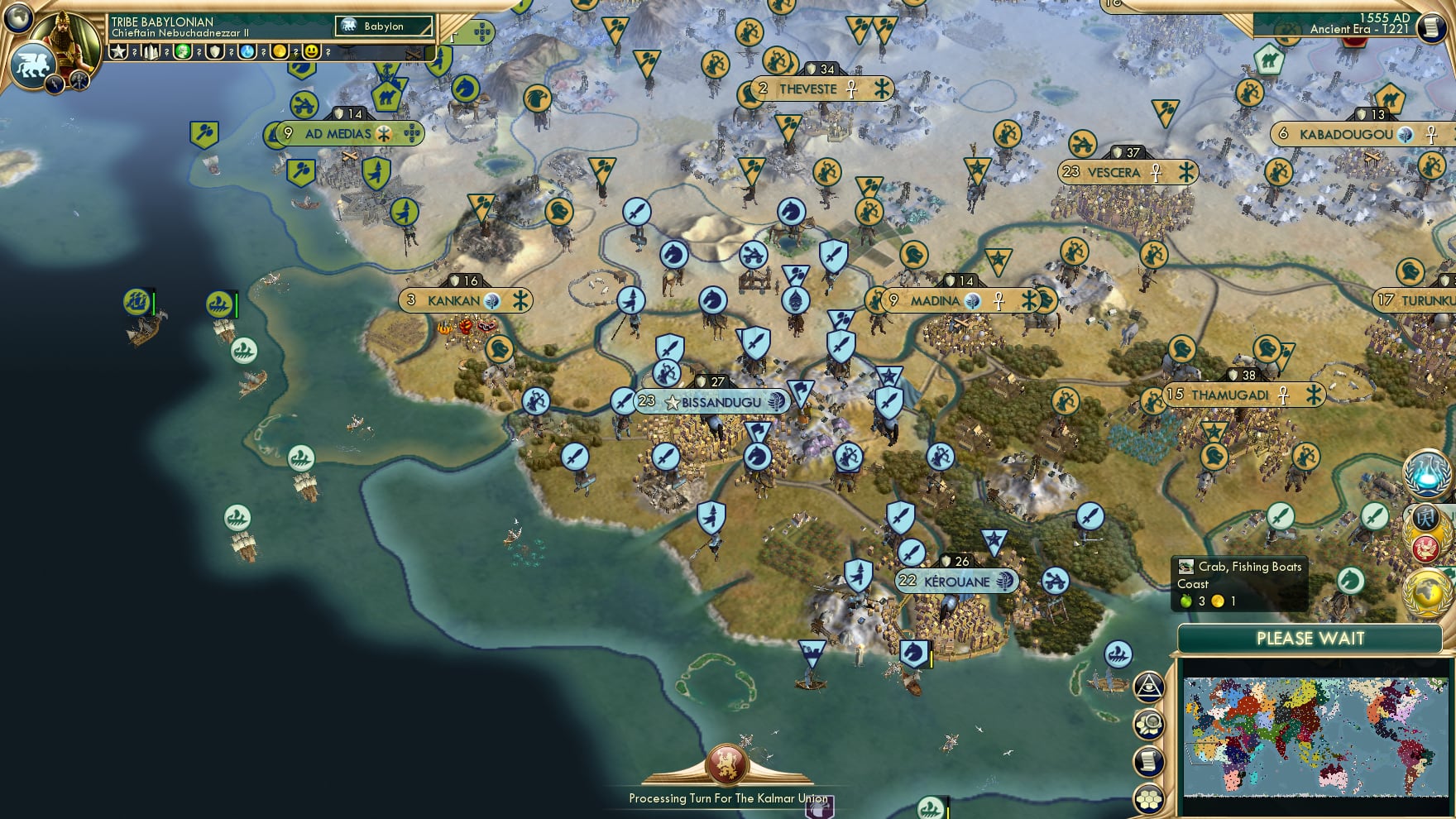 CBR In-Game Screenshot of Rump empire