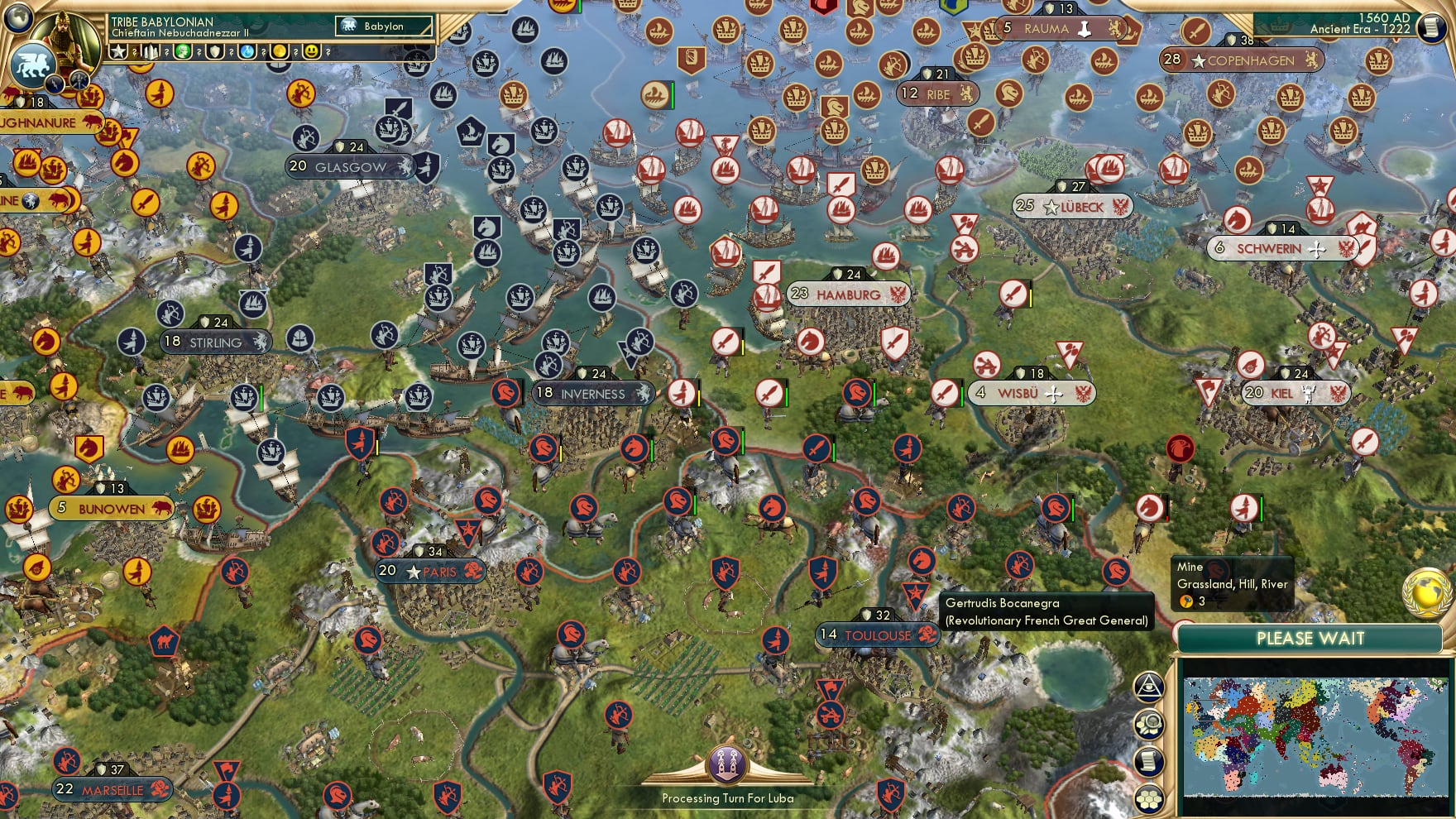 CBR In-Game Screenshot of French Wrath