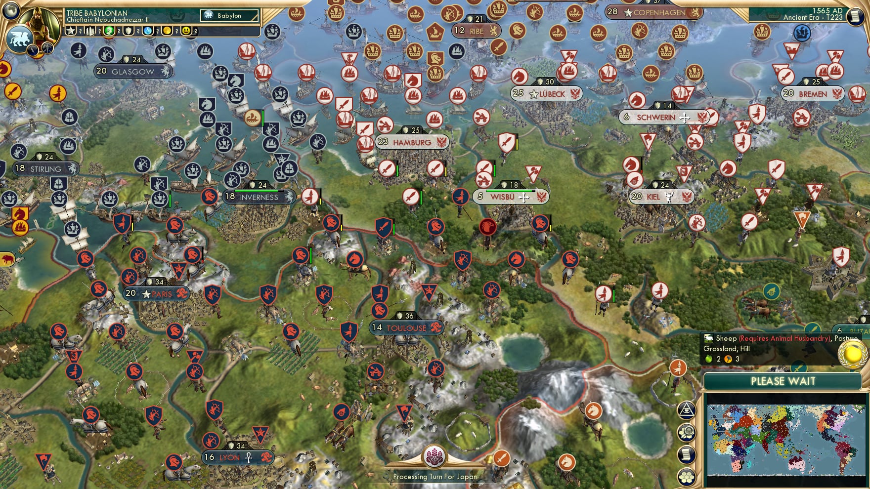 CBR In-Game Screenshot of So it begins