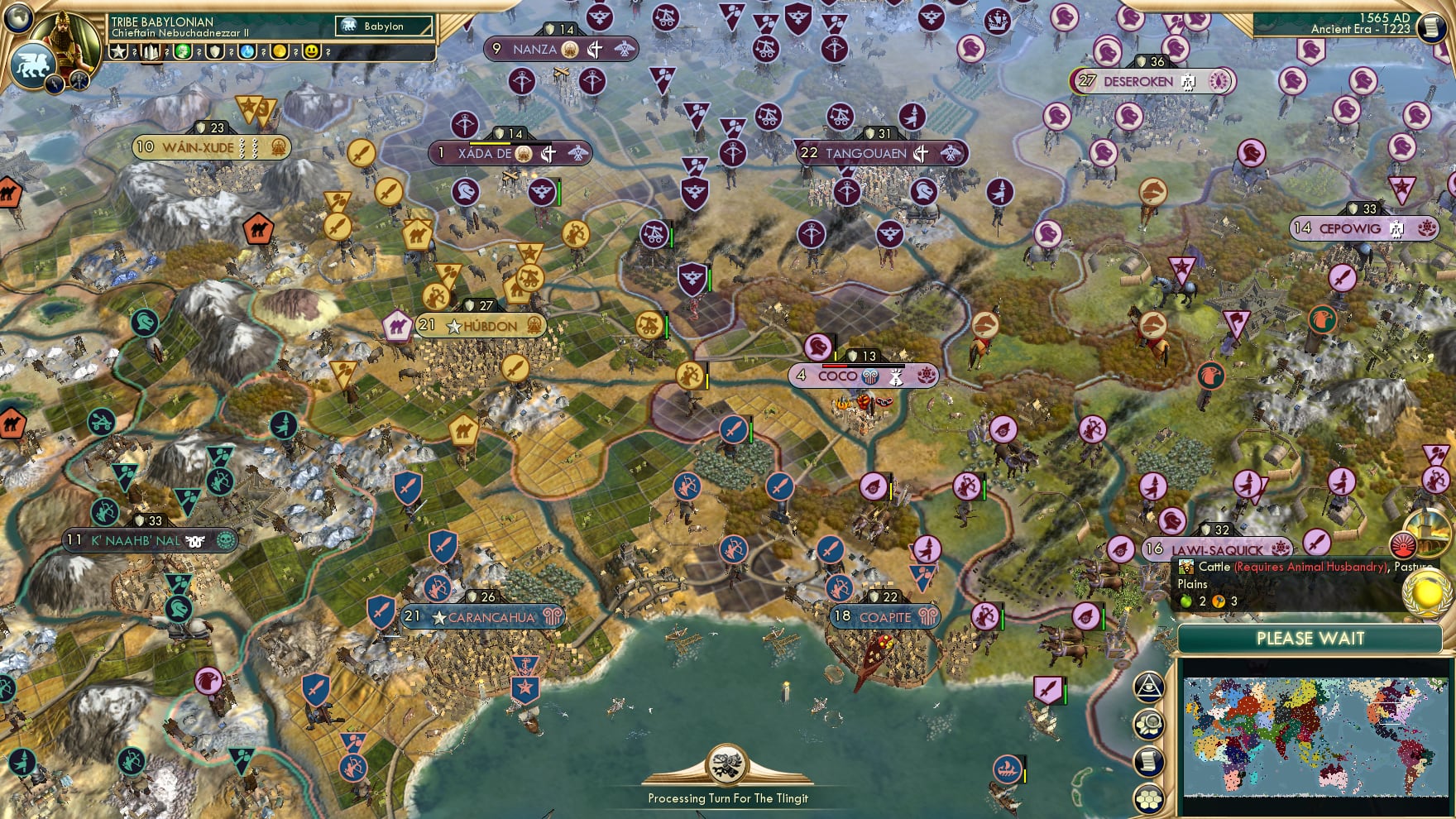 CBR In-Game Screenshot of The burning prairie