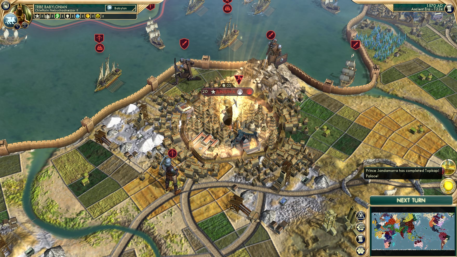 CBR In-Game Screenshot of Wonder time!