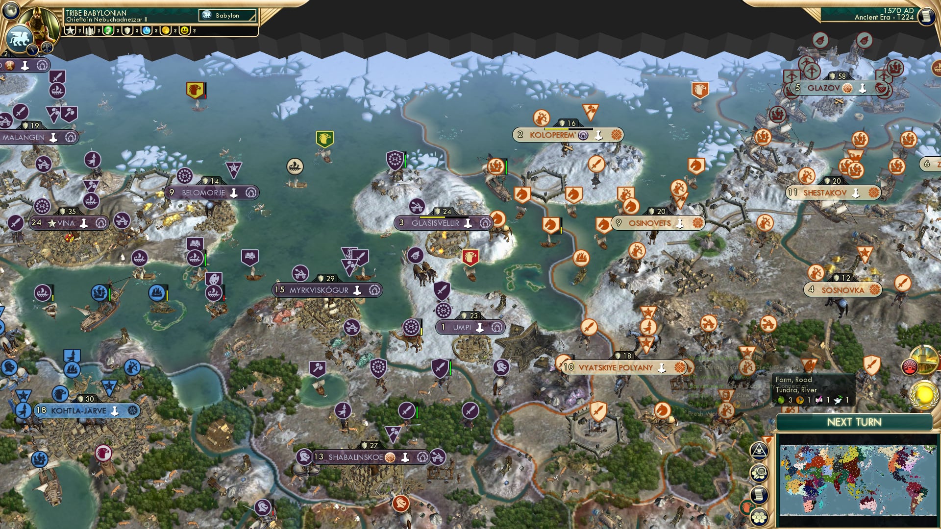 CBR In-Game Screenshot of Friends, I think Bjappening isn’t on the menu today