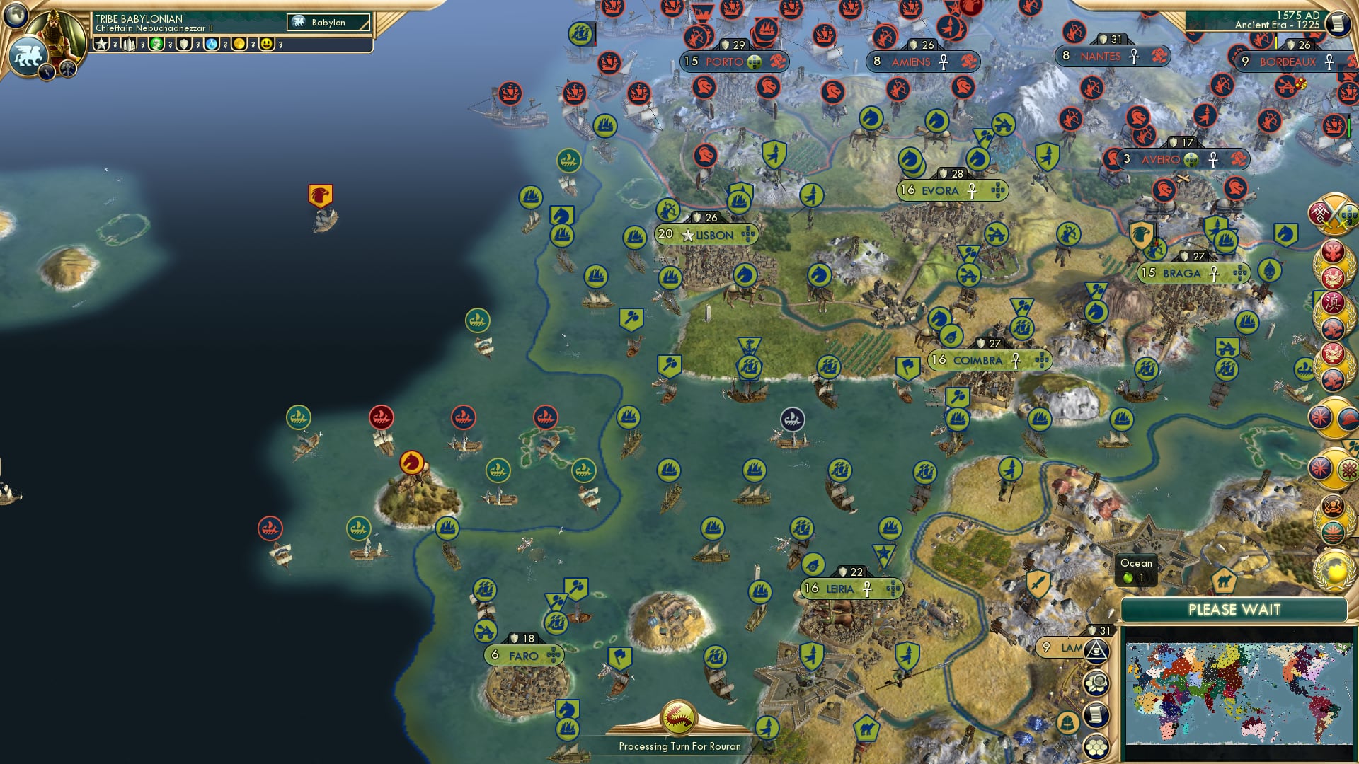 CBR In-Game Screenshot of Irrelevant peaces and wars