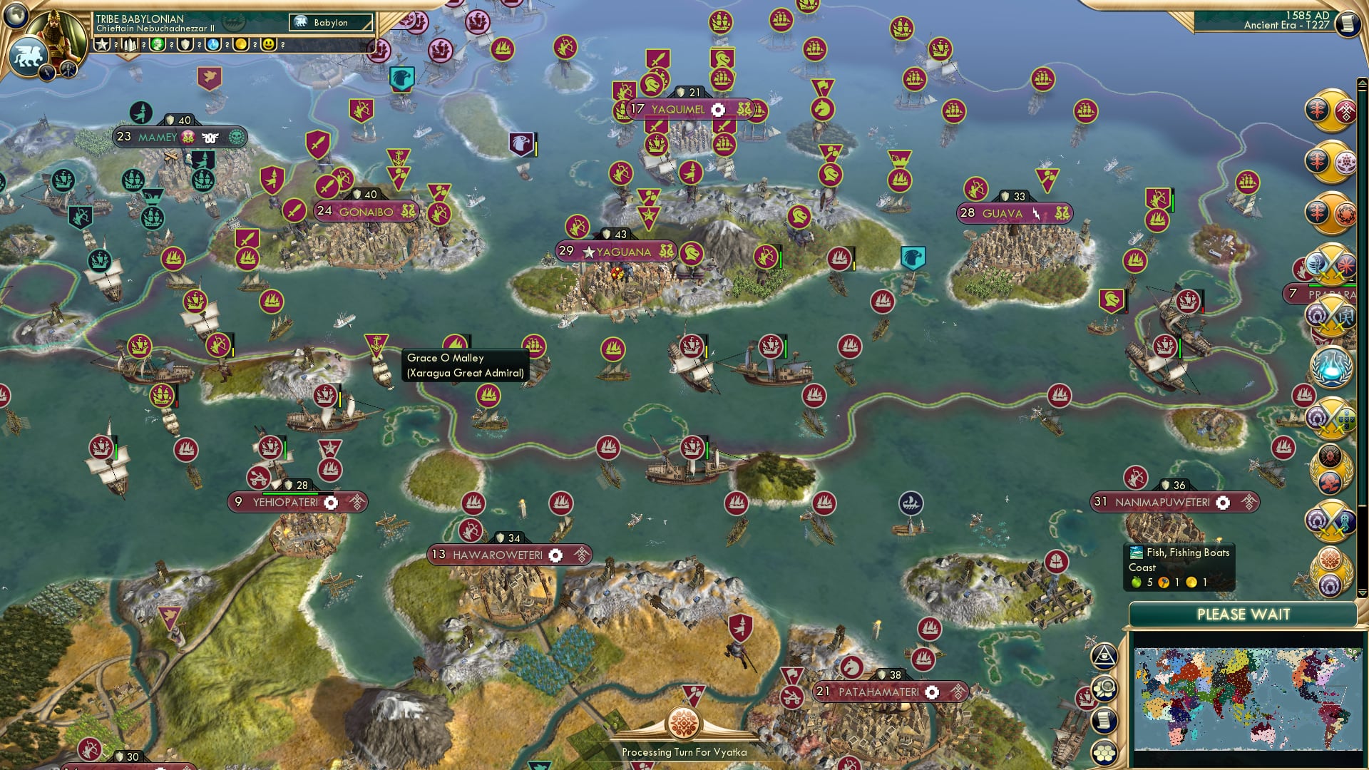 CBR In-Game Screenshot of Caribbean adventures