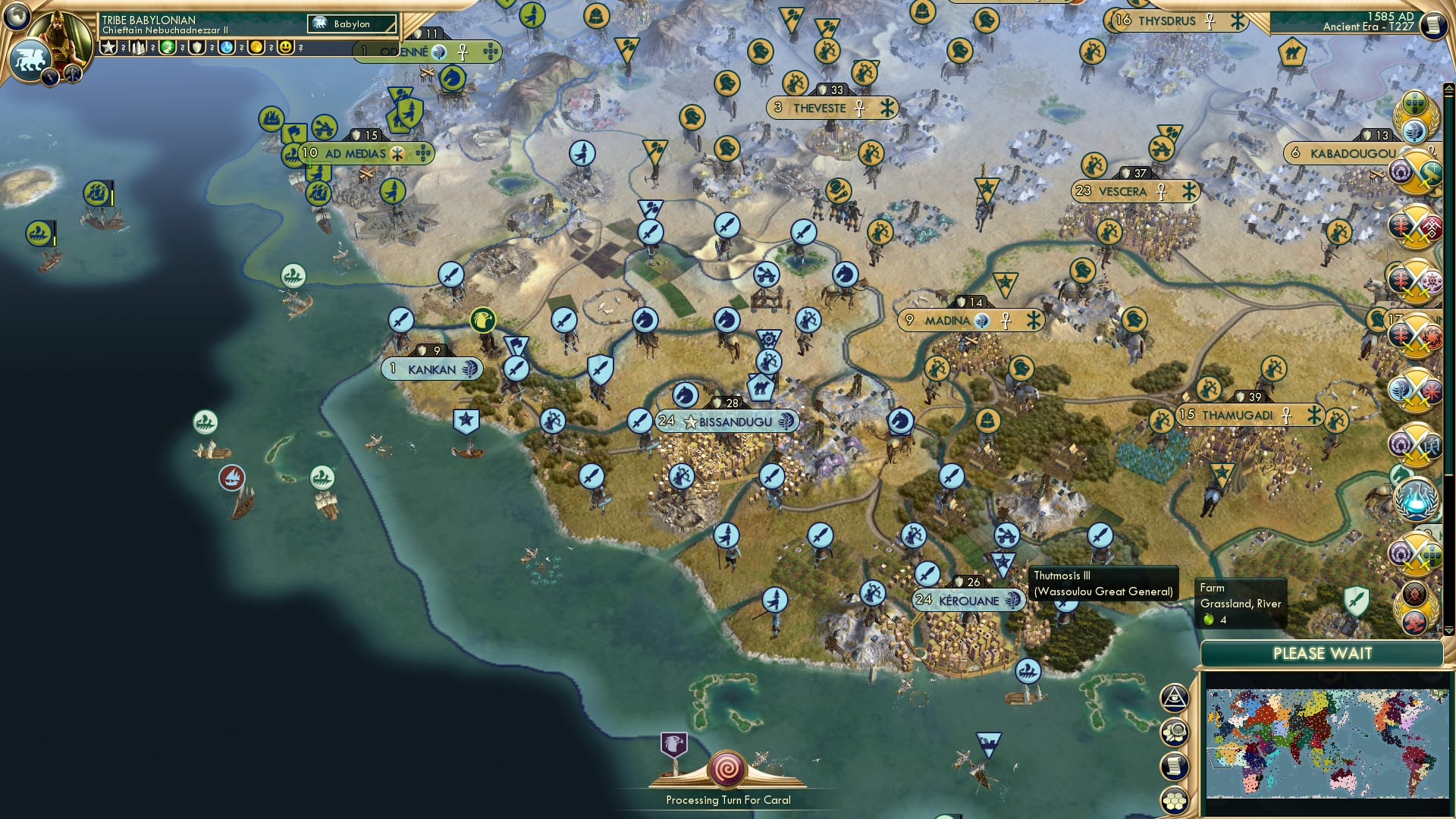 CBR In-Game Screenshot of Peace in Our Time