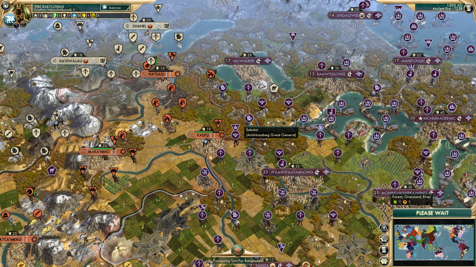 CBR In-Game Screenshot of Sandwich