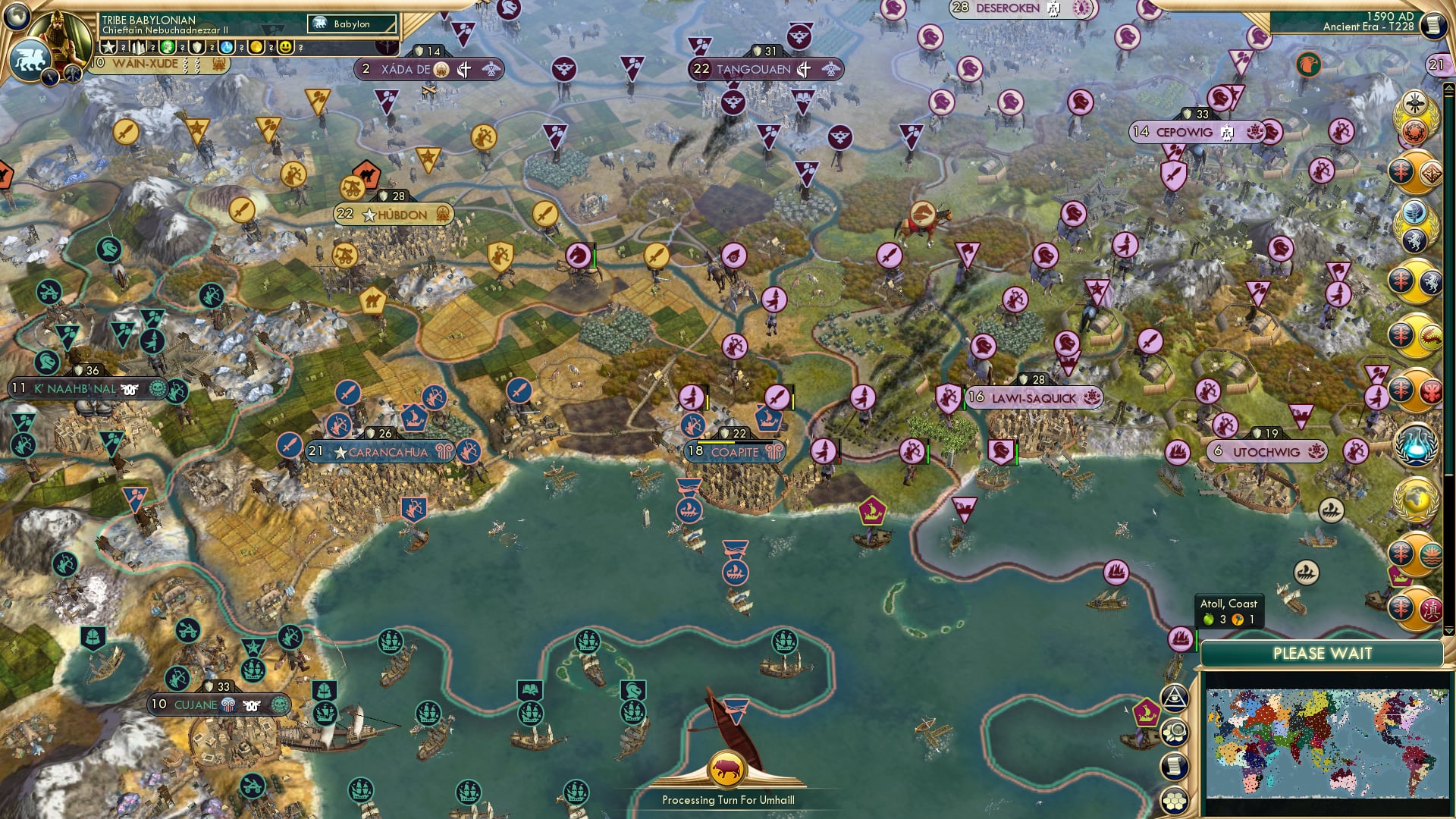 CBR In-Game Screenshot of Knocking down