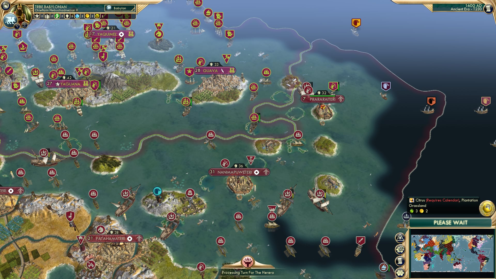 CBR In-Game Screenshot of Even water can’t quench the hellfire of war