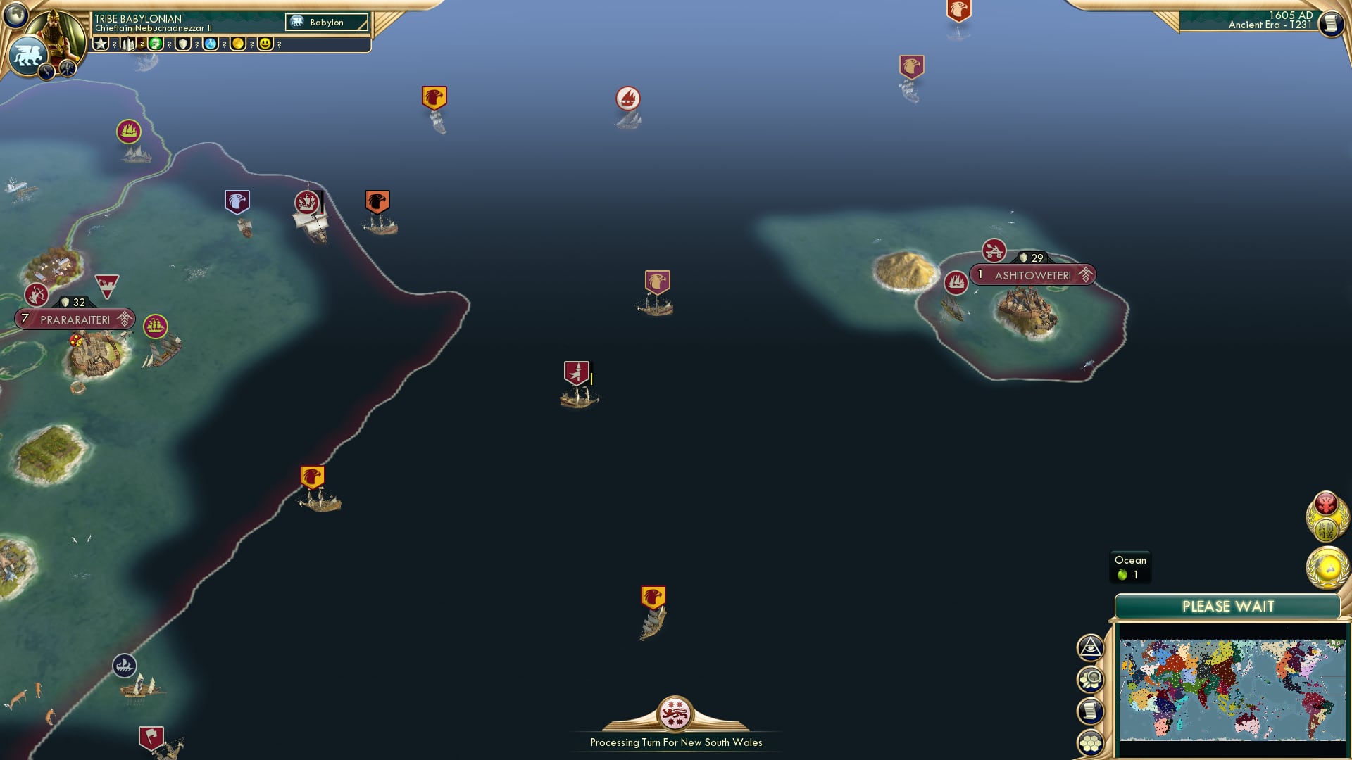 CBR In-Game Screenshot of Atlantic winds