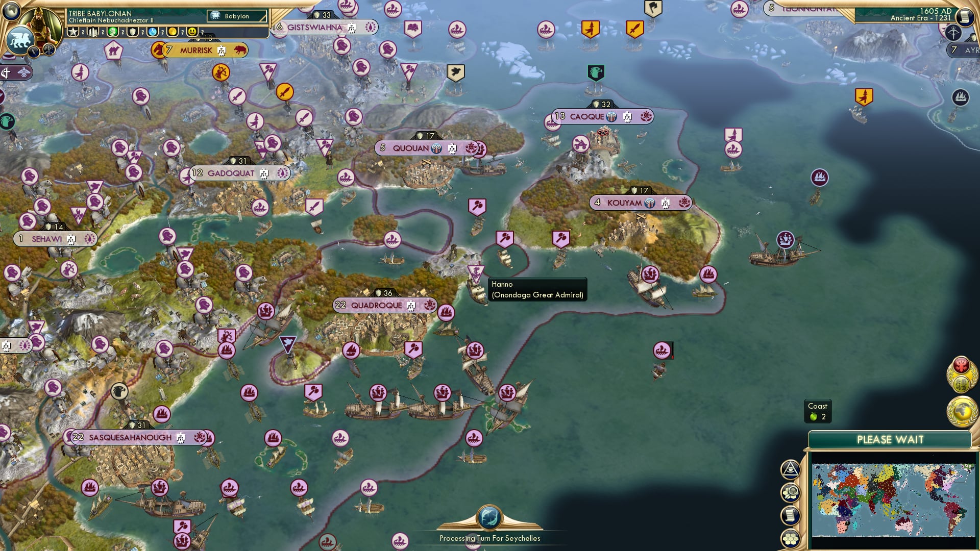 CBR In-Game Screenshot of Navigating