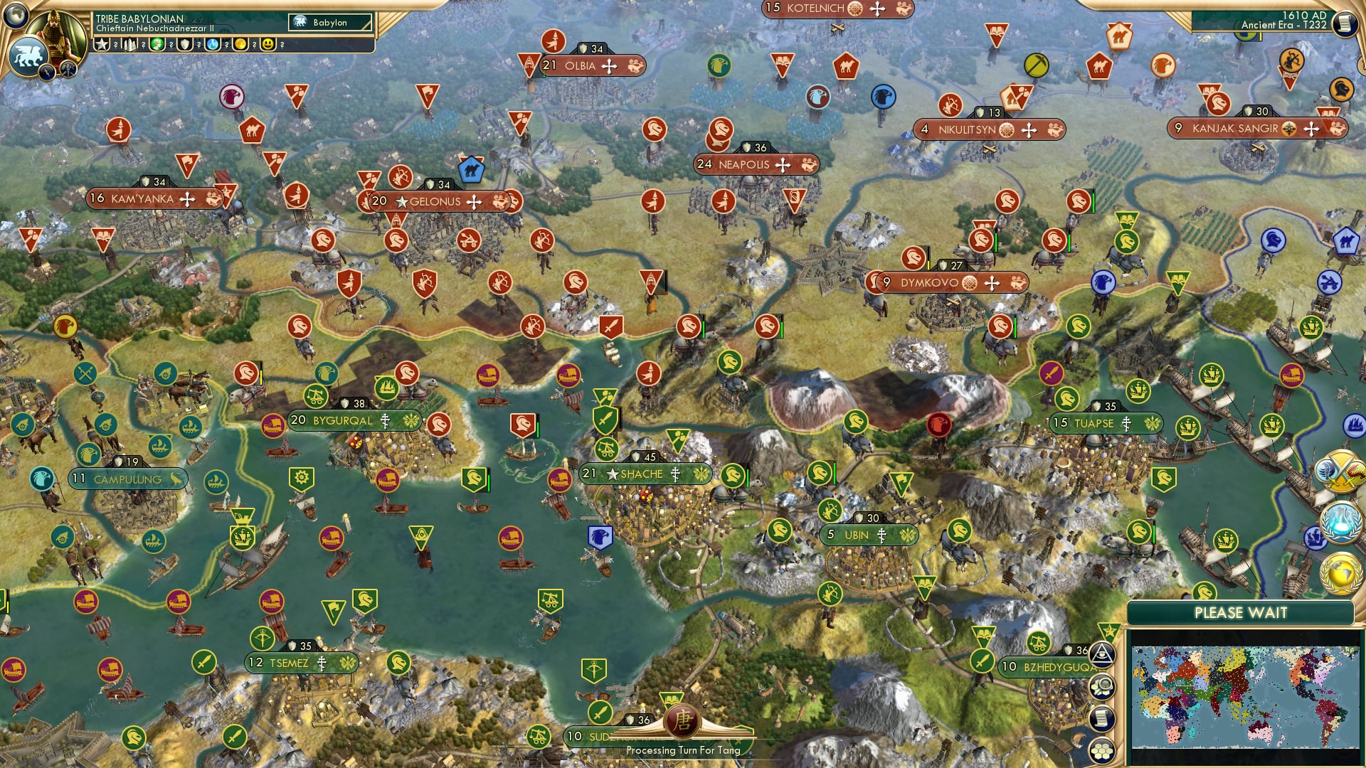 CBR In-Game Screenshot of Stalling