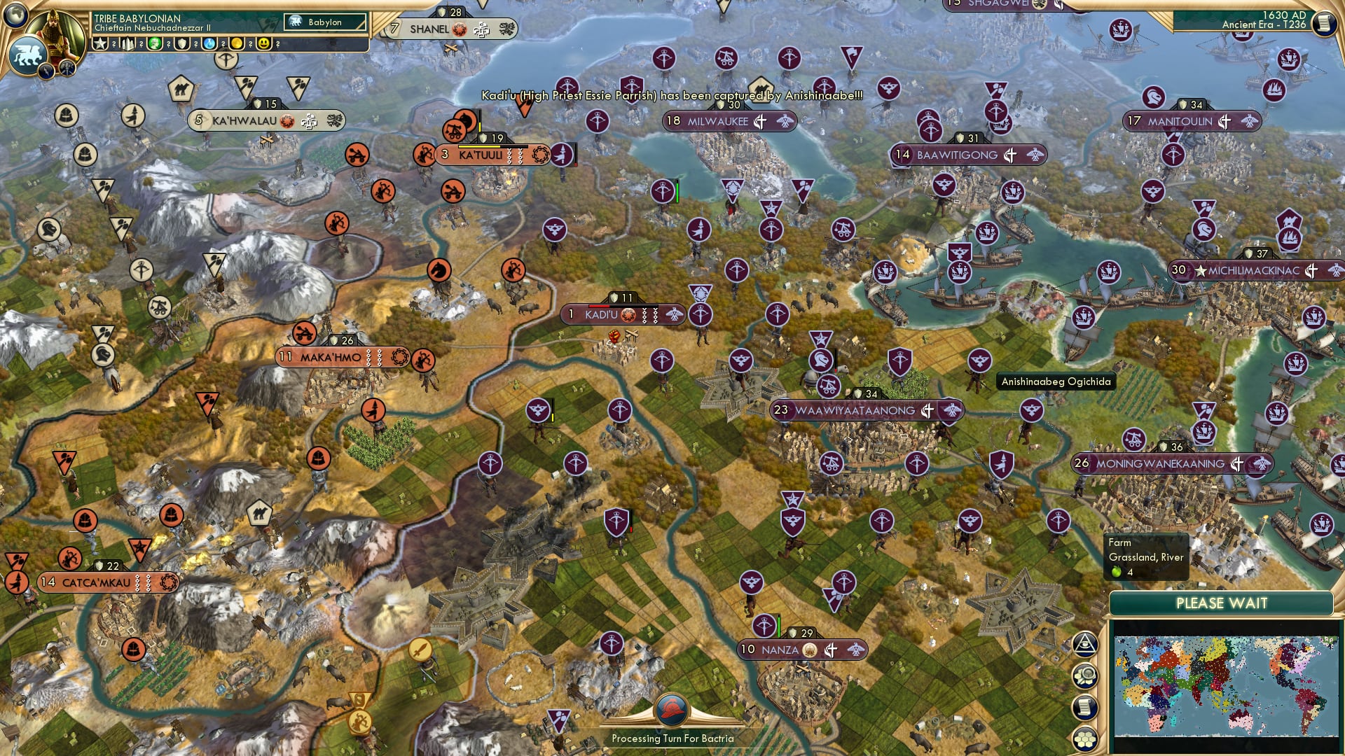 CBR In-Game Screenshot of The rise of the Aniishinaabe and the