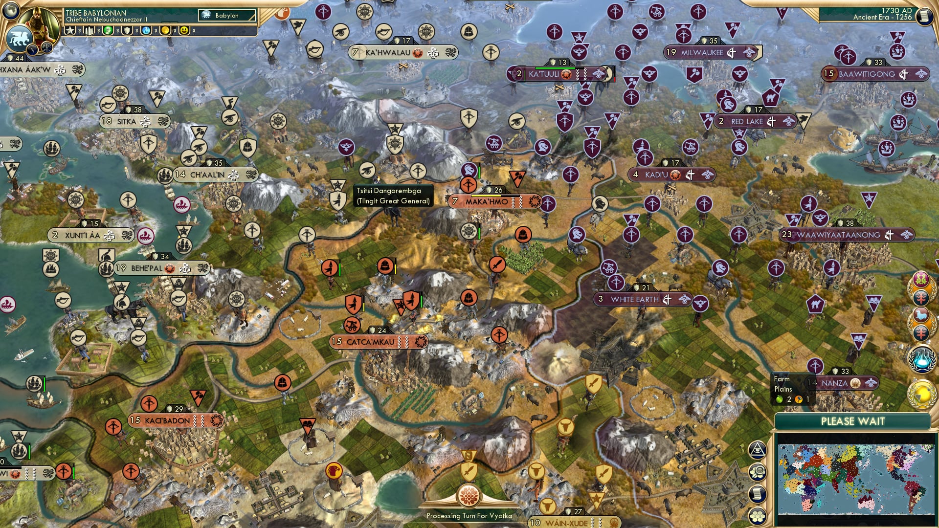 CBR In-Game Screenshot of The Sgaanaang Gang