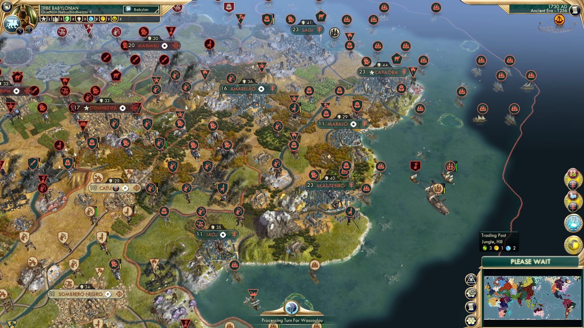 CBR In-Game Screenshot of The Triangle of Failure