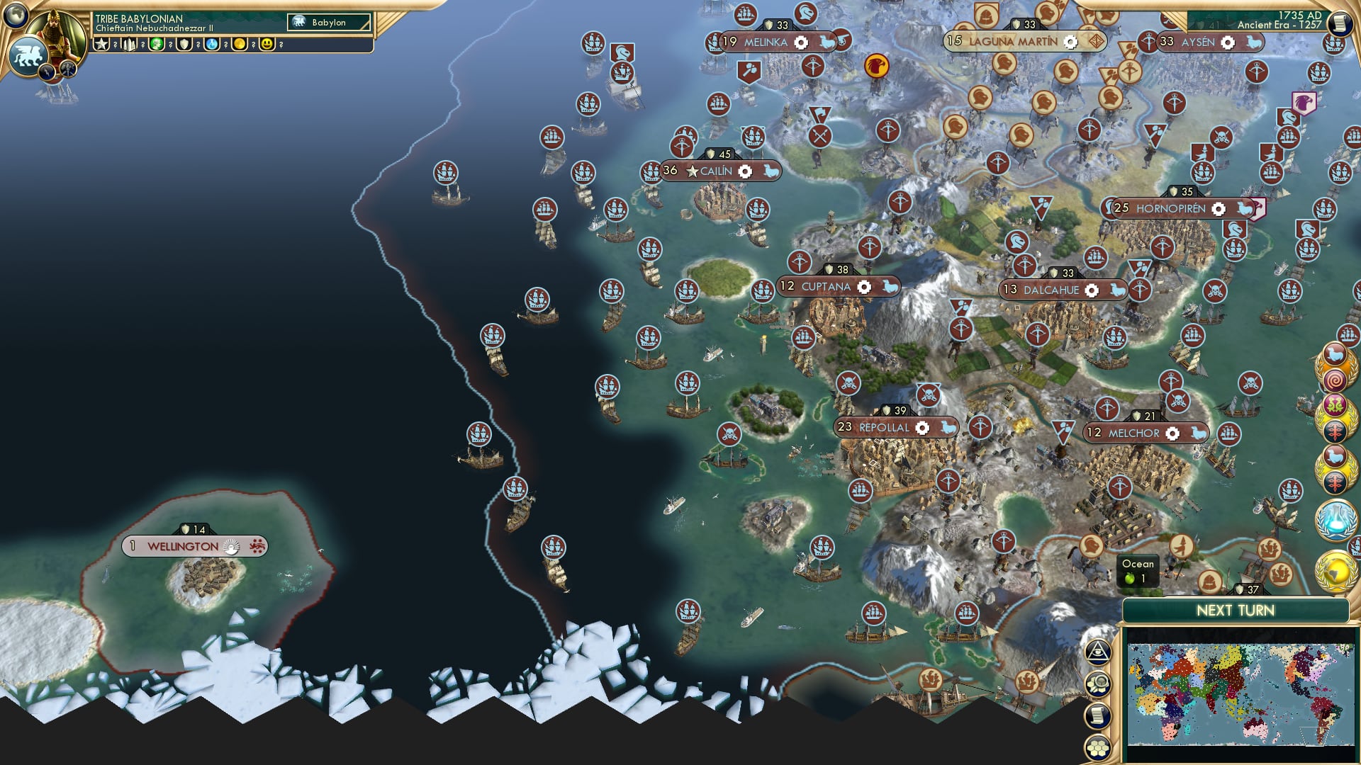 CBR In-Game Screenshot of Priorities II