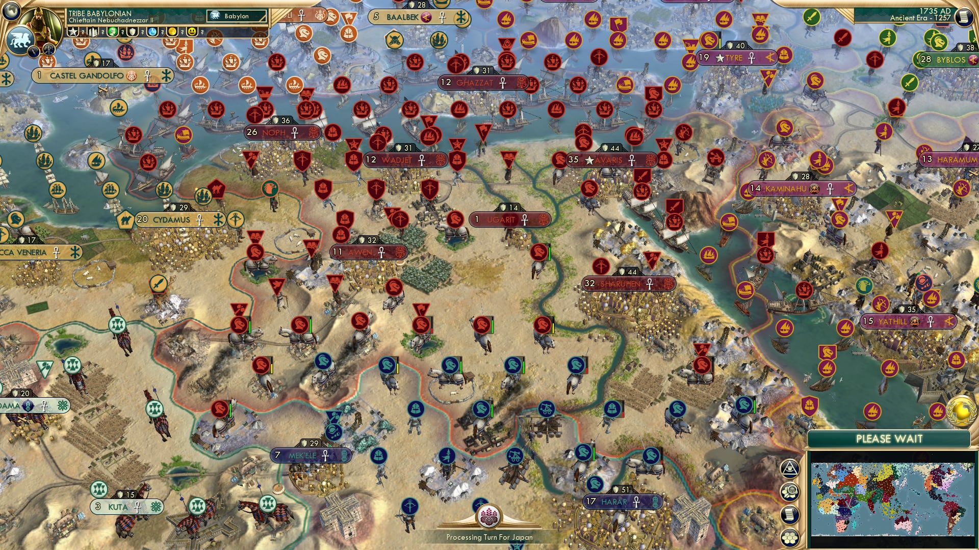 CBR In-Game Screenshot of Ethiopian Escalations