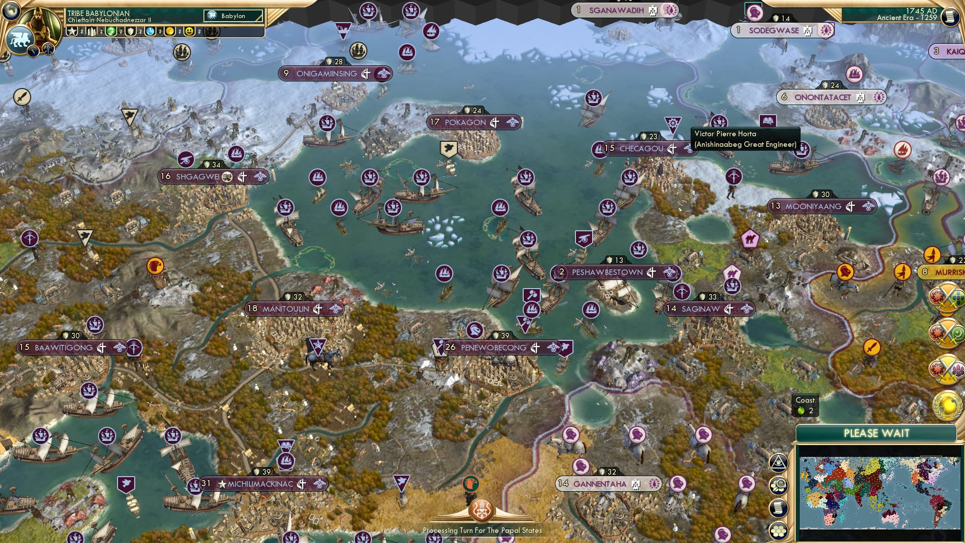 CBR In-Game Screenshot of Auspicious Beginnings