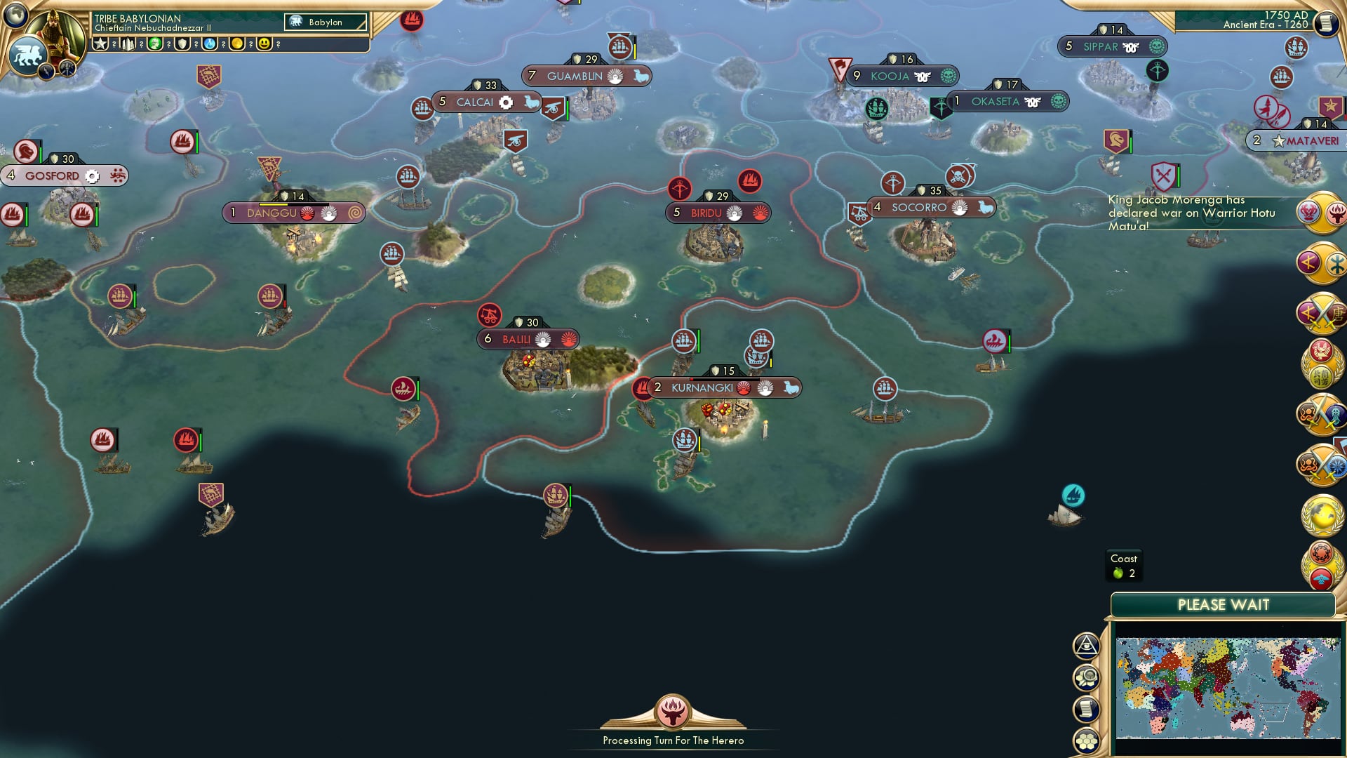 CBR In-Game Screenshot of Jandamarra Stays Losing