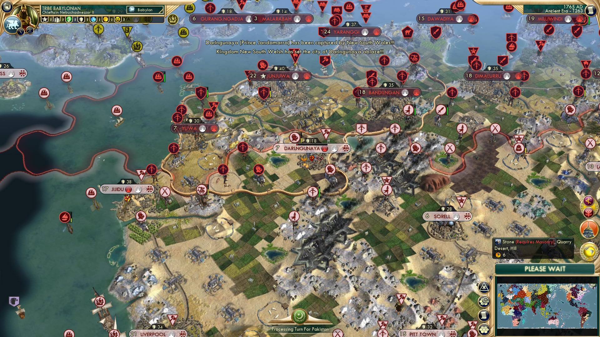 CBR In-Game Screenshot of Flaming Retribution