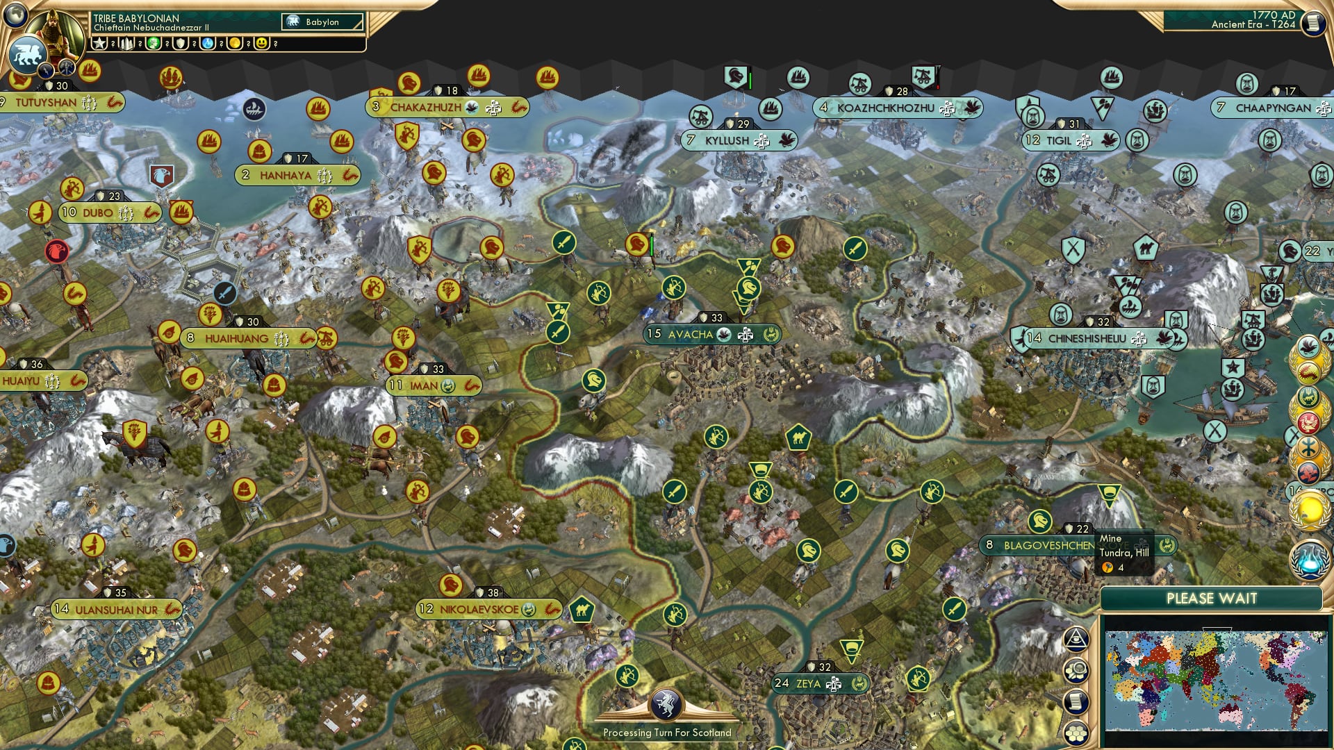 CBR In-Game Screenshot of Frozen Conflict, Frozen Peace