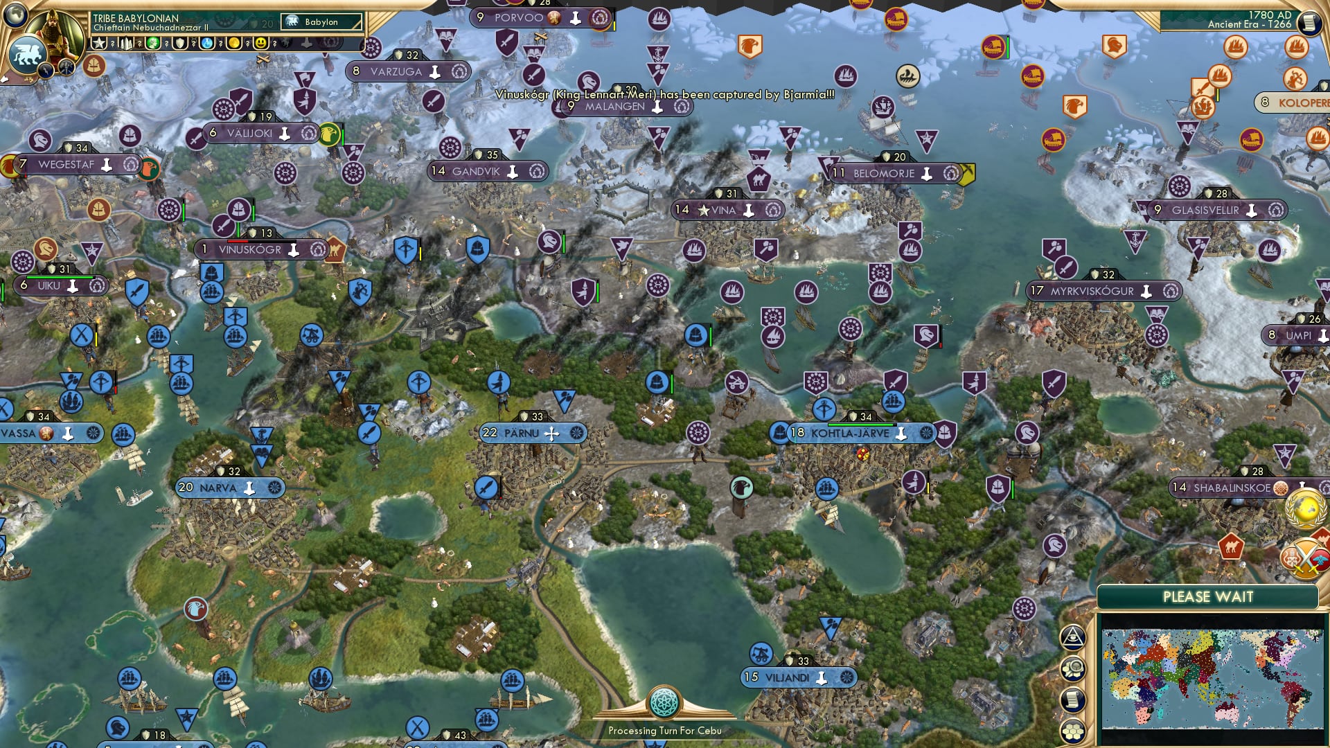 CBR In-Game Screenshot of History is Written by the Victors