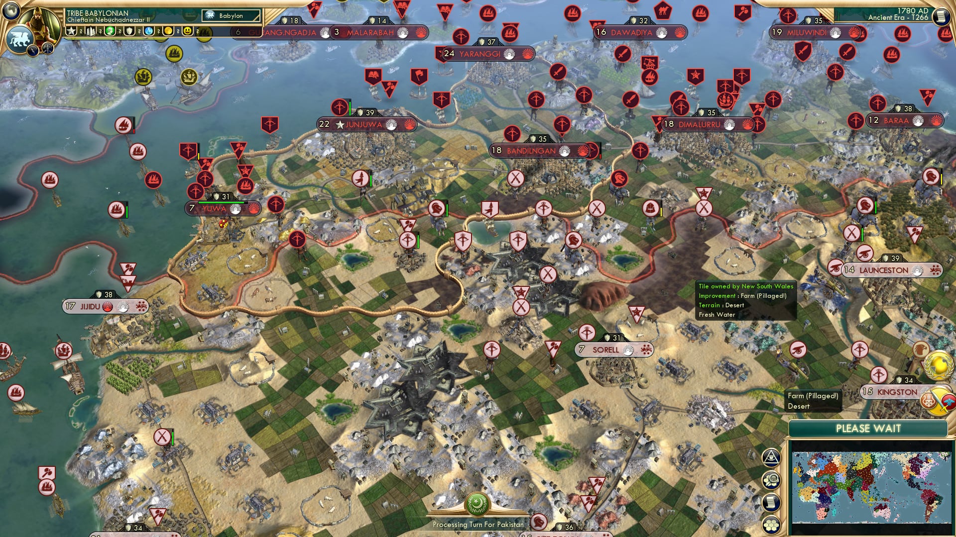 CBR In-Game Screenshot of To the Victor go the Spoil Heaps