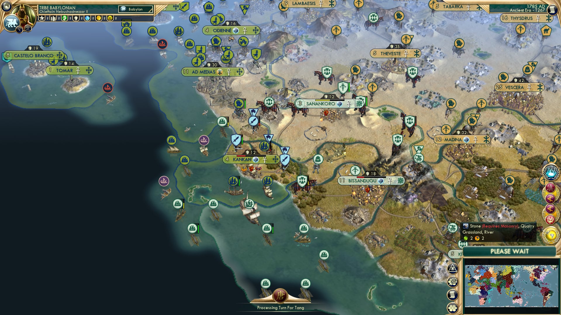 CBR In-Game Screenshot of All According to Labɛn (Labɛn means plan)
