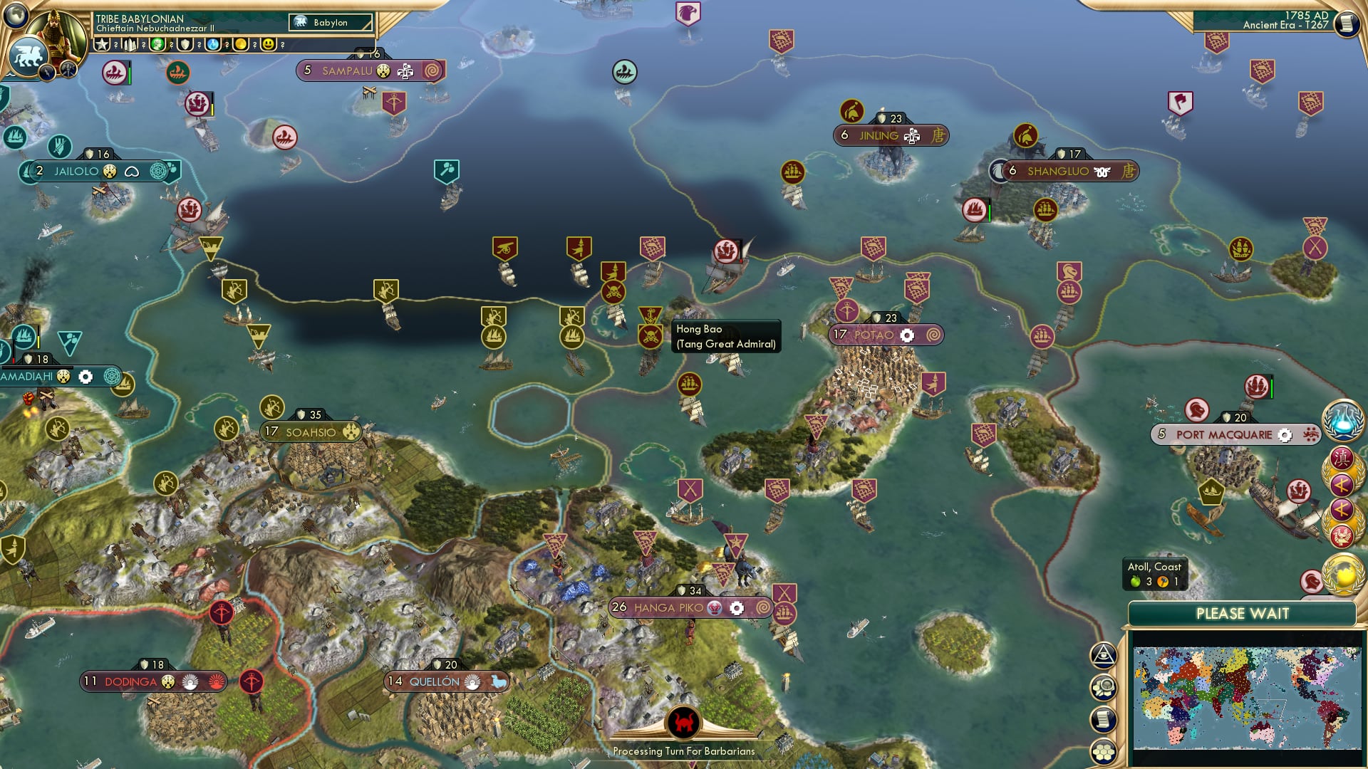 CBR In-Game Screenshot of Hong Bao’s Adventuring Party