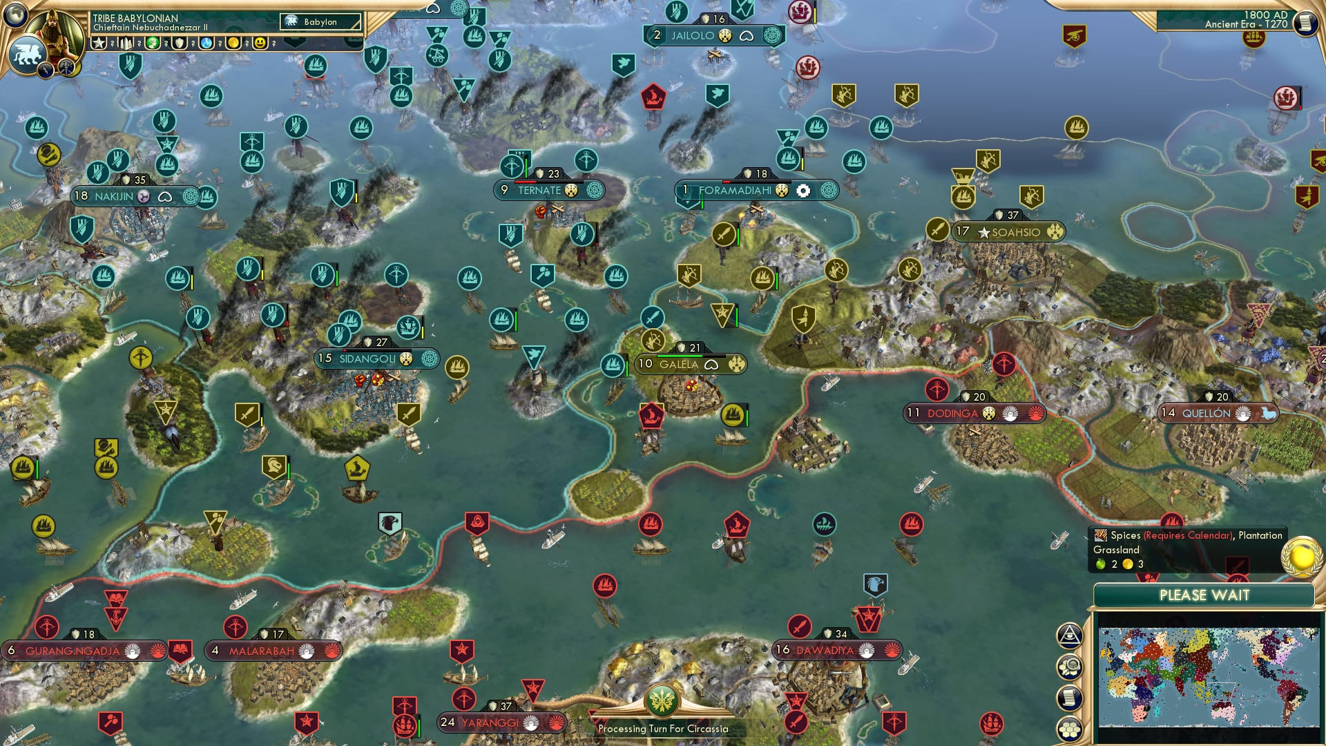 CBR In-Game Screenshot of We Will Fight Them on the Beaches (of Foramadiahi only)