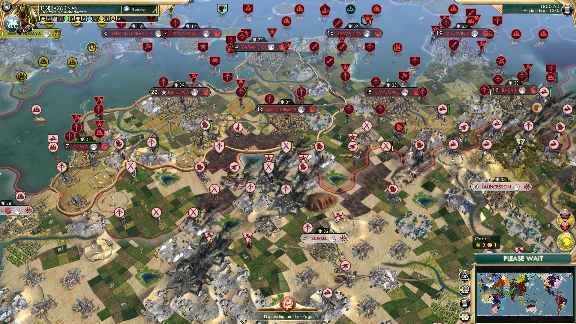 CBR In-Game Screenshot of You Have Idle Units Ready for Orders!