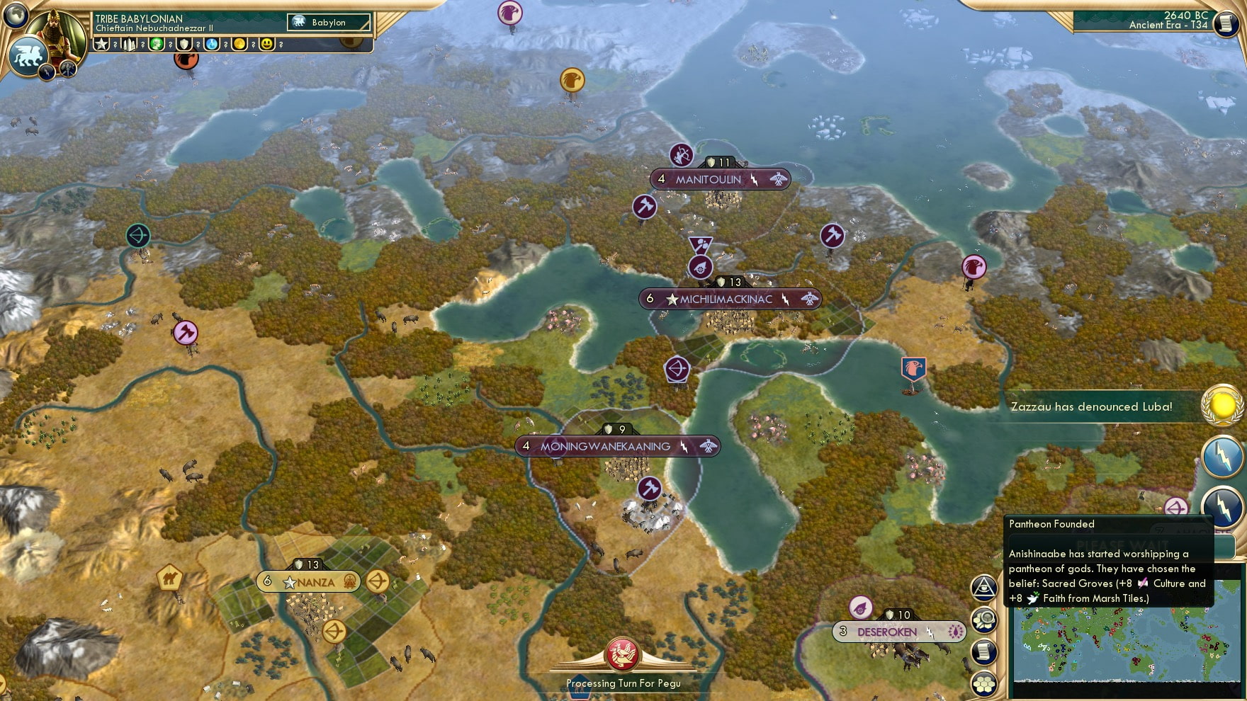 CBR In-Game Screenshot of Anishinaabe Ain’t Amused