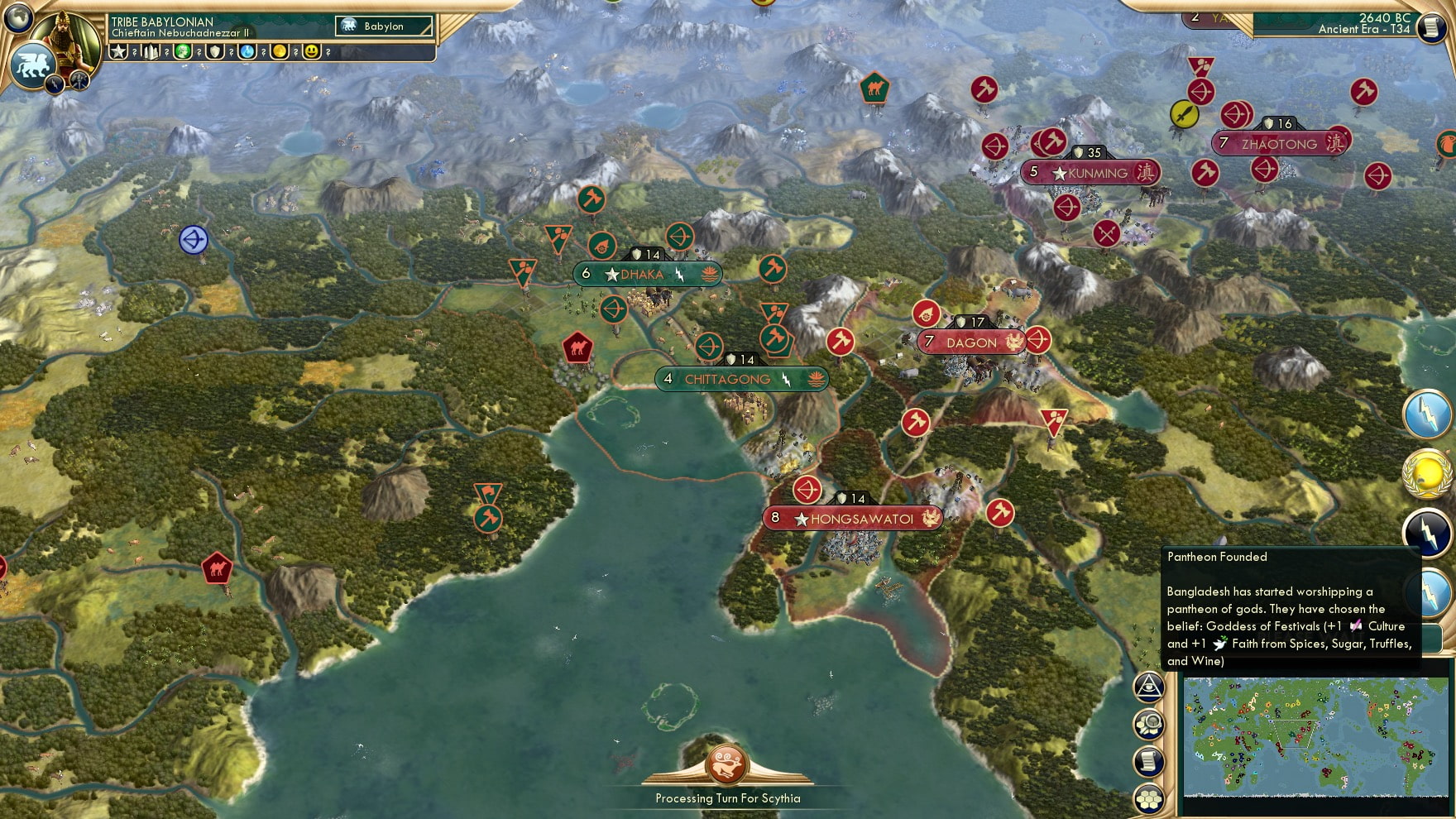 CBR In-Game Screenshot of Sanctified Sugary Settling