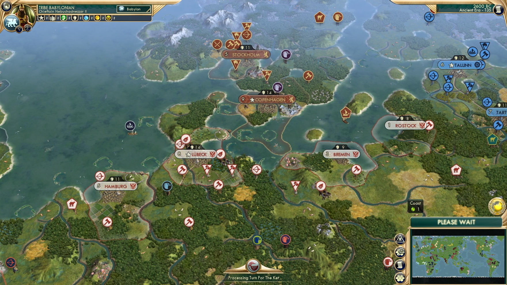 CBR In-Game Screenshot of Rostock Rises Rapidly