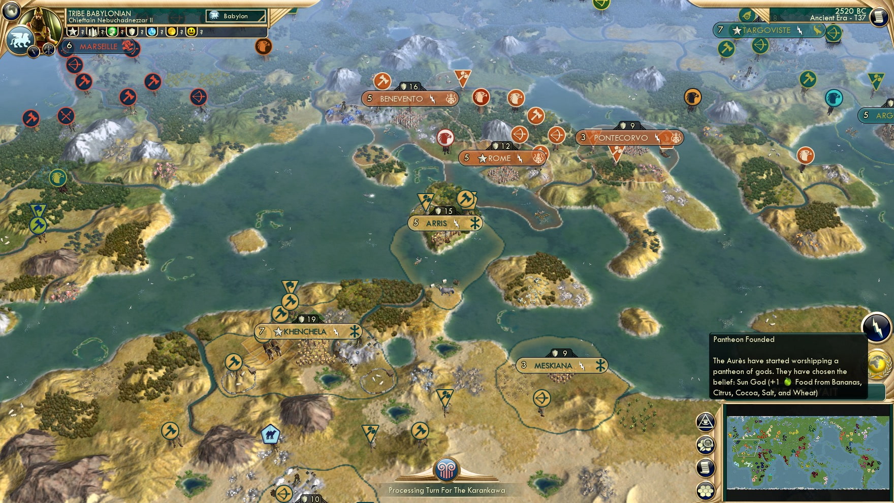 CBR In-Game Screenshot of Sun Salt Settlers