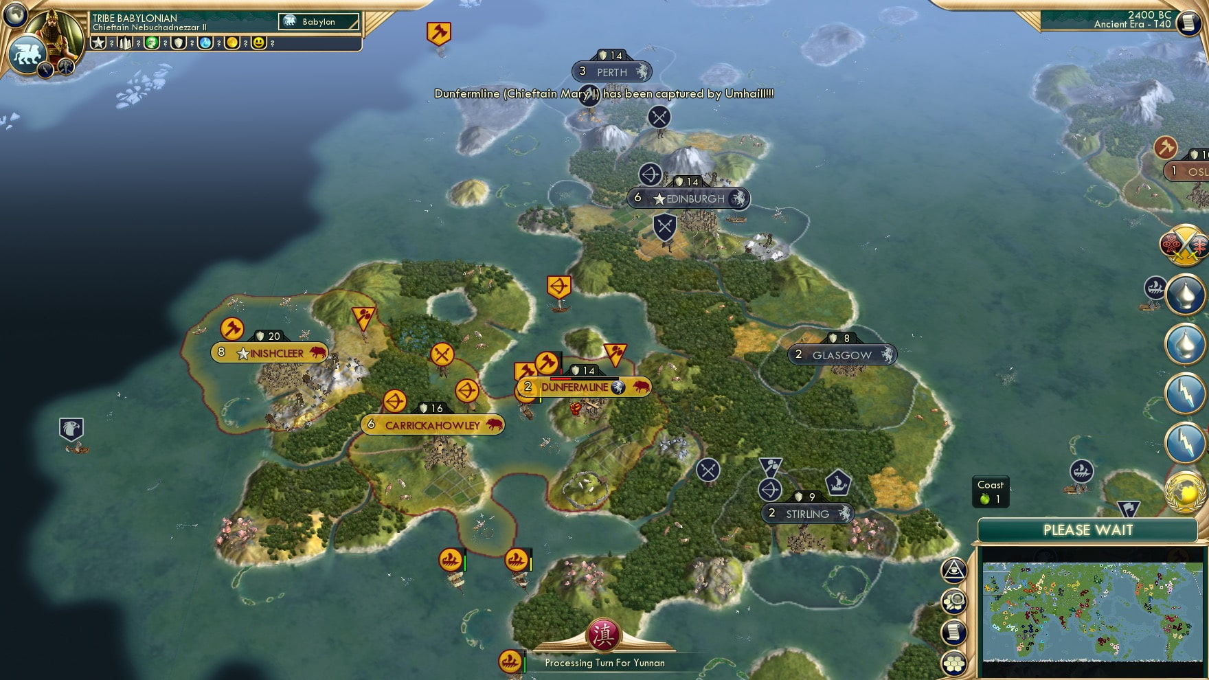 CBR In-Game Screenshot of Dramatic Dunfermline Drop