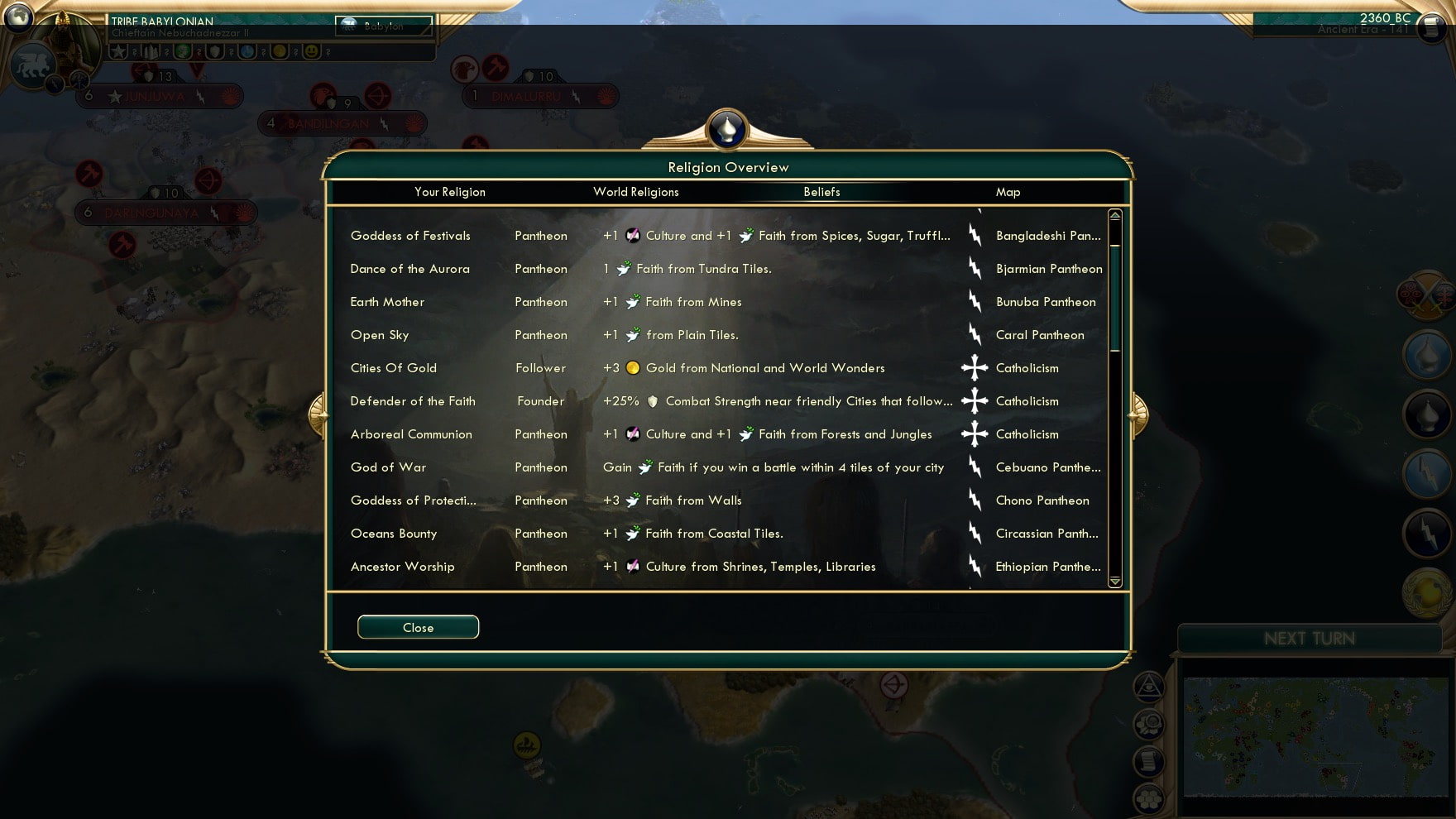 CBR In-Game Screenshot of Celestial City Copses