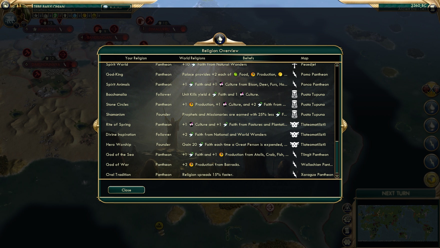 CBR In-Game Screenshot of Rites Require Ranches