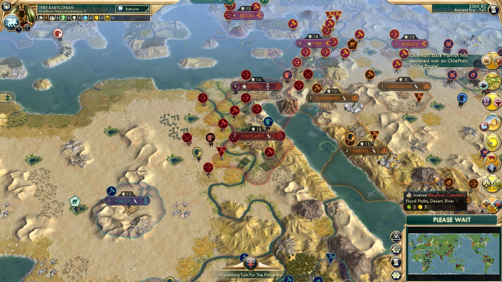 CBR In-Game Screenshot of Sad Sahara Shortcut