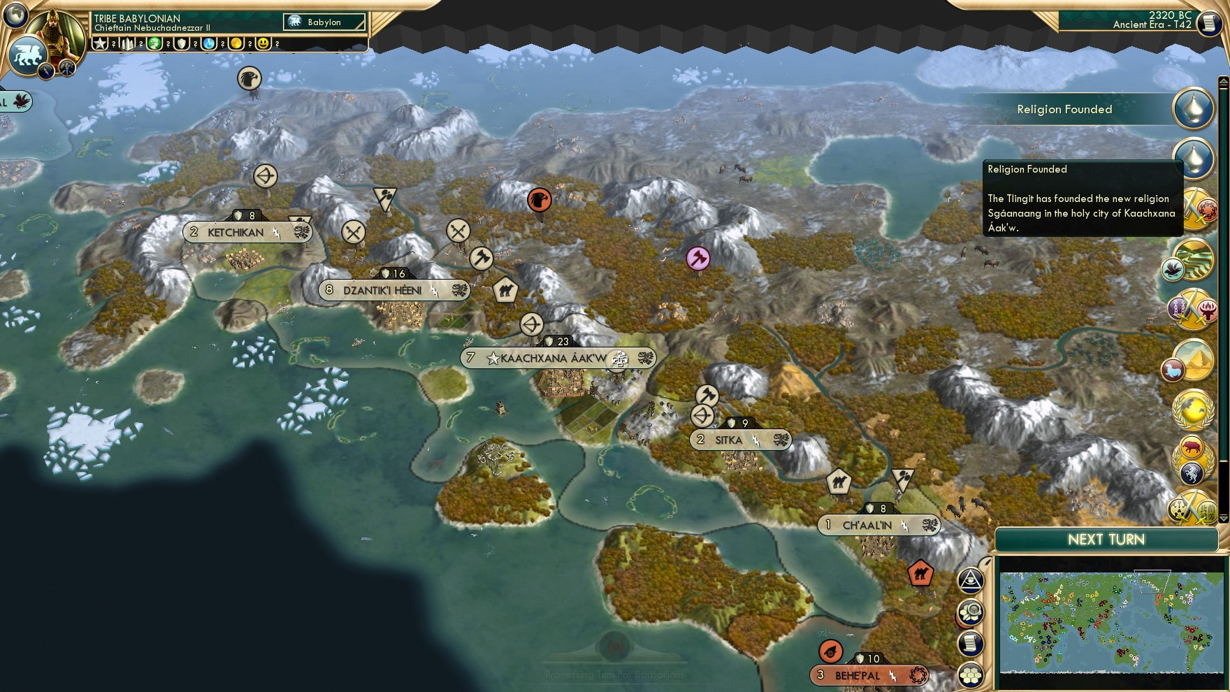 CBR In-Game Screenshot of Striking Sgáanaang Standard