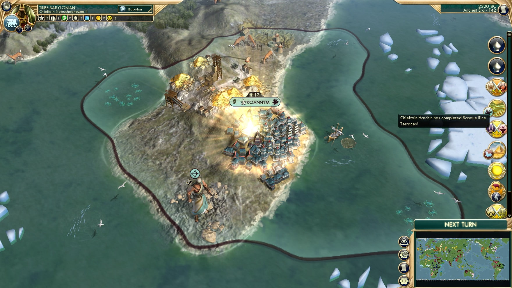 CBR In-Game Screenshot of Rice Rises Ridiculously