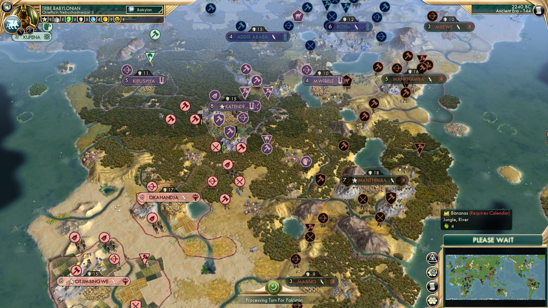 CBR In-Game Screenshot of Herero Hikes Hopelessly