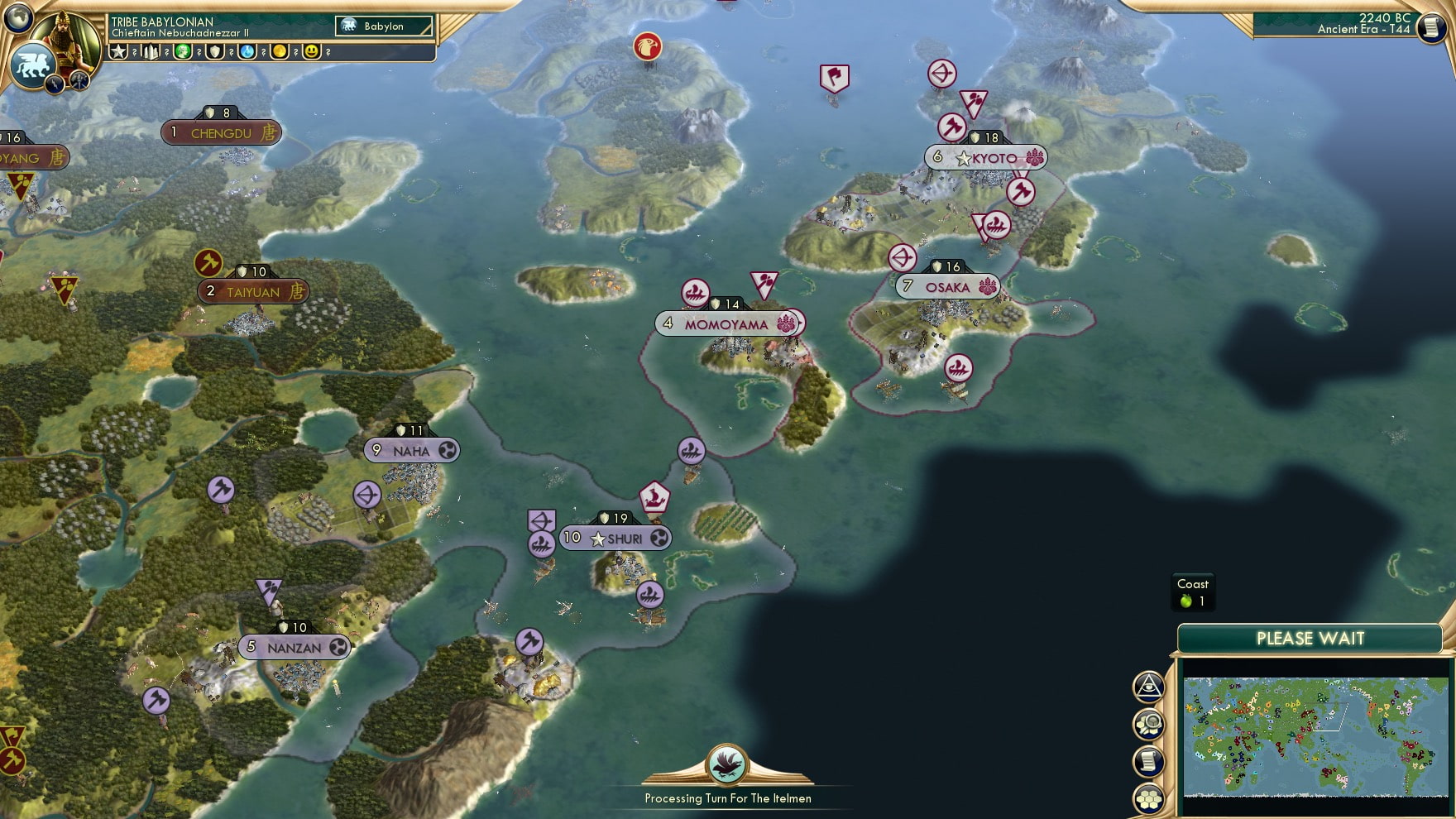 CBR In-Game Screenshot of Chengdu Coastal Claim