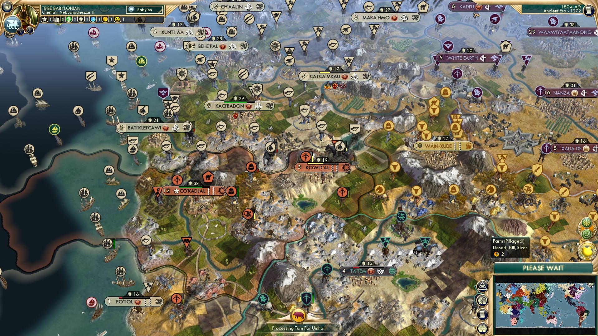 CBR In-Game Screenshot of Hopes (Pillaged!)