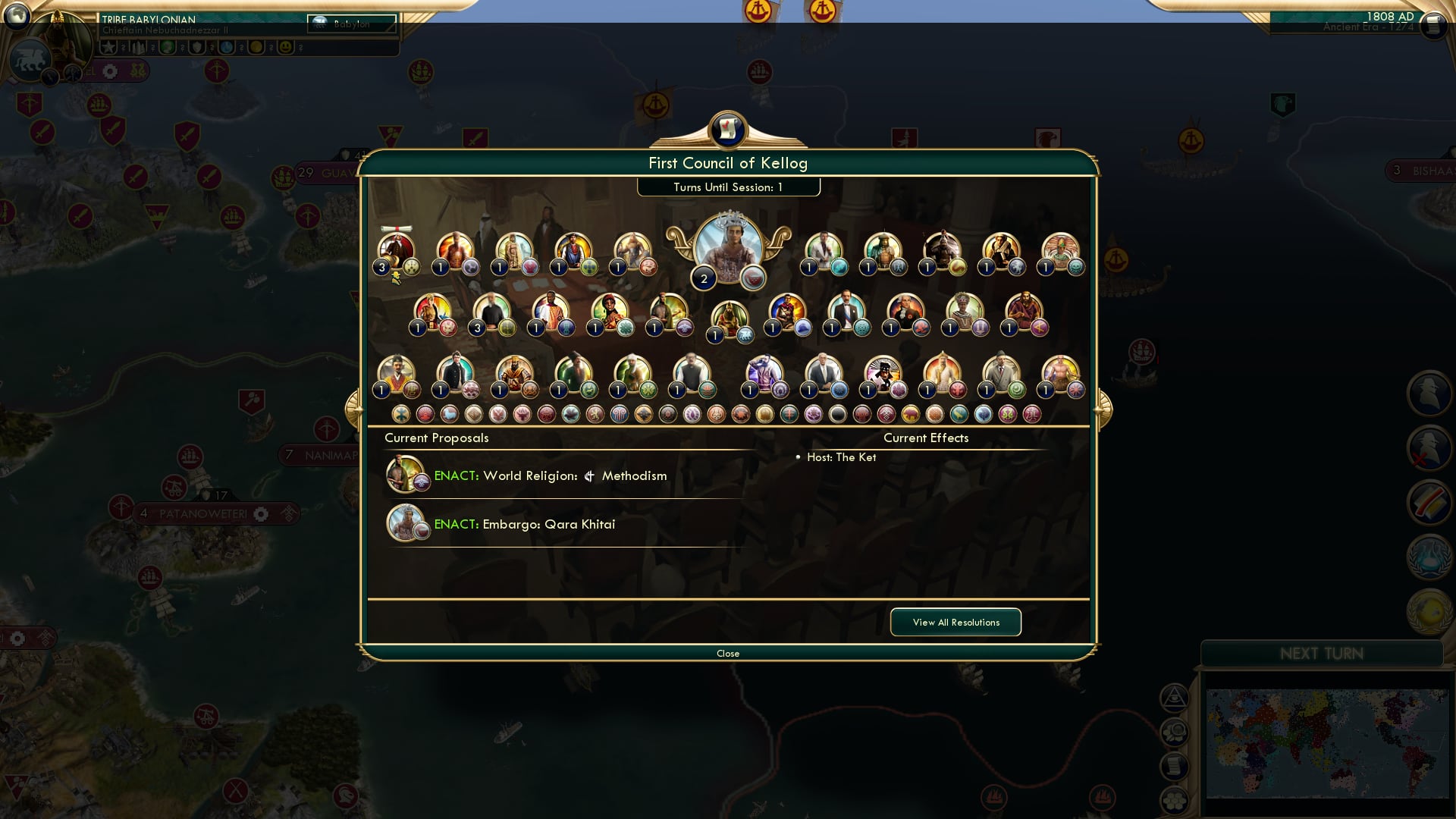 CBR In-Game Screenshot of Just Look at How Many People Showed Up For This